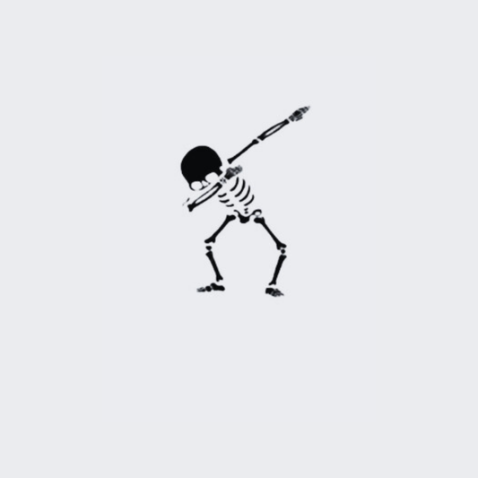 Dabbing Skeleton