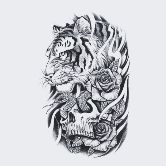 Skull Snake & Tiger